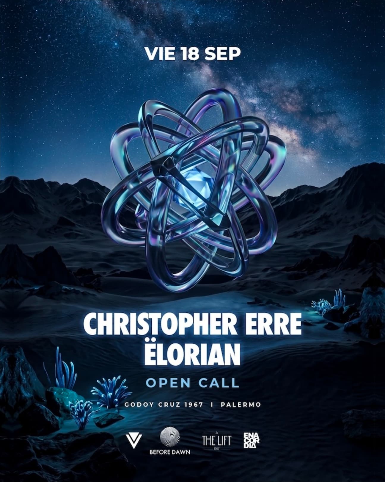 The Lift — event flyer